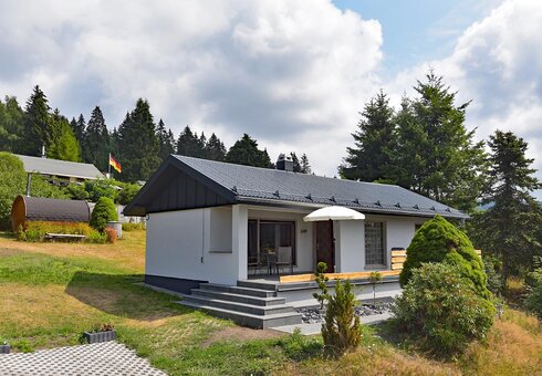 Terrasse am Ferienhaus