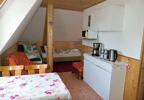 Blick in die Ferienwohnung 2