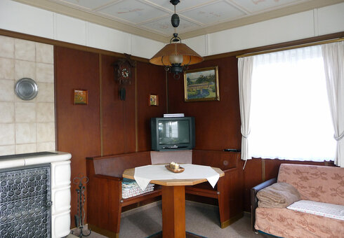Blick in das Wohnzimmer