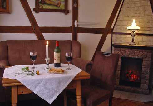 Blick in das Ferienhaus