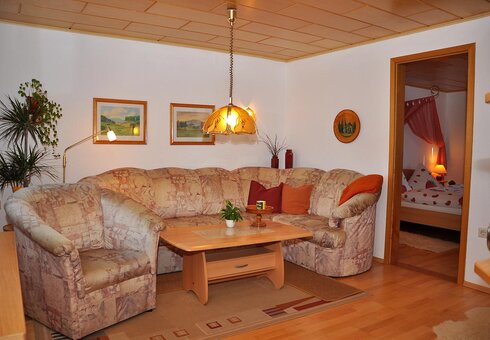 Ferienwohnung Bergblick, Wohnzimmer
