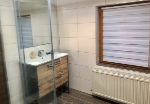 Blick in ein Badezimmer
