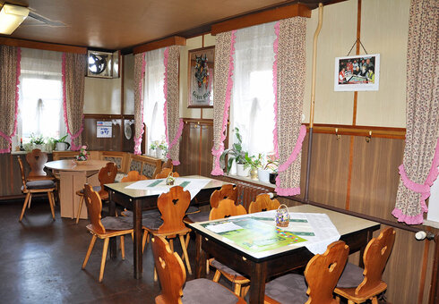 Blick in die Gaststube