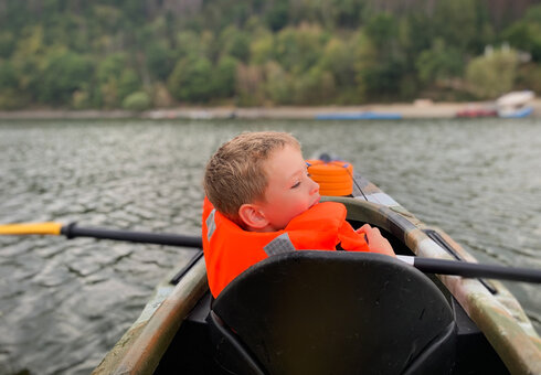 Kanutour um den Hohenwarte-Stausee