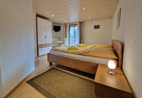 Blick in ein Gästezimmer