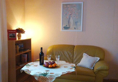 Leseecke im Schlafzimmer