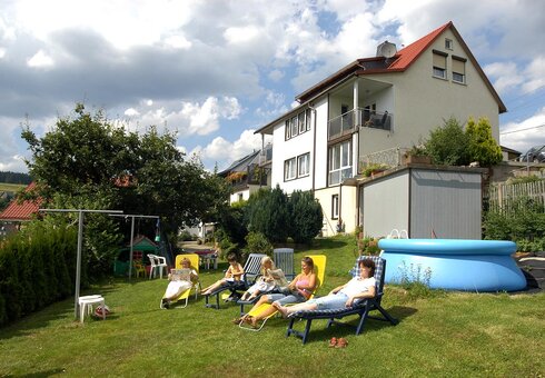 Garten mit Liegewiese