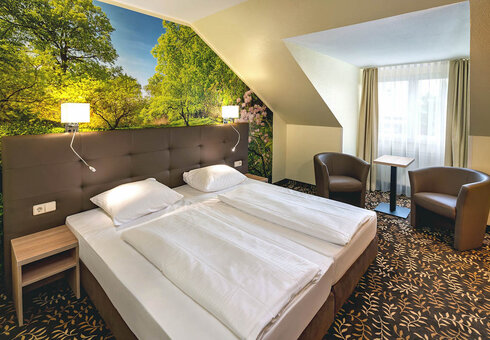 Blick in ein Rennsteig-Zimmer