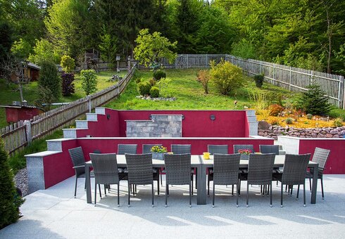 Garten mit Terrasse