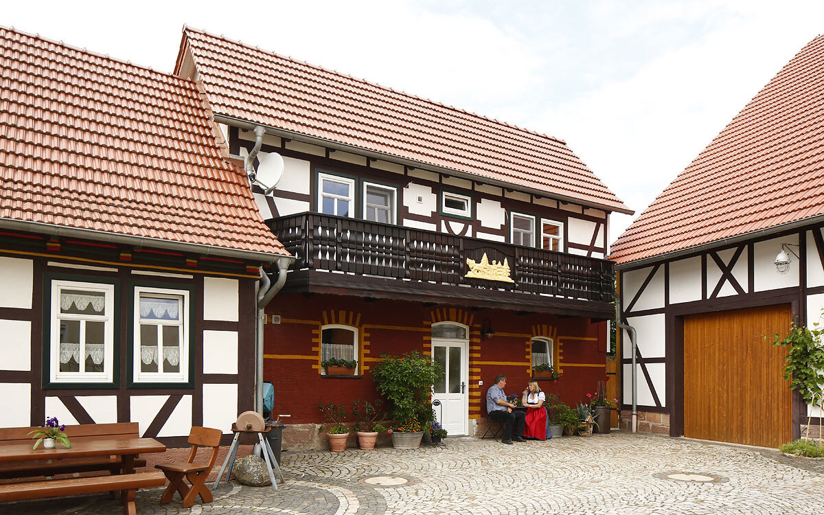 Ferienwohnung-Bauernhofstube-Bernshausen-Panorama