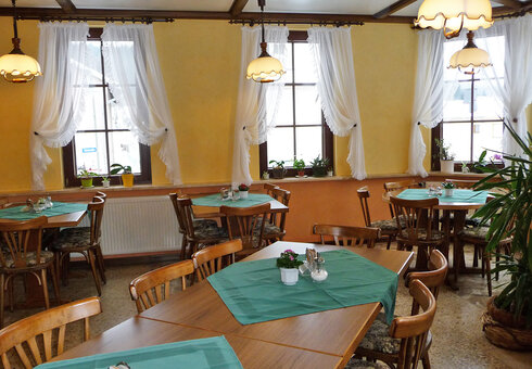 Blick in den Gastraum