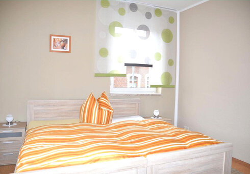 Blick in ein Gästezimmer