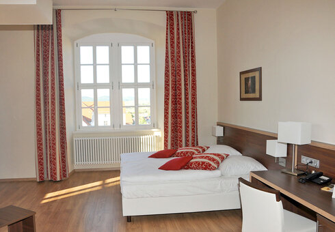 Blick in ein Doppelzimmer Komfort