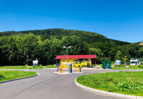Caravanstellplatz im Schneidmühlengrund
