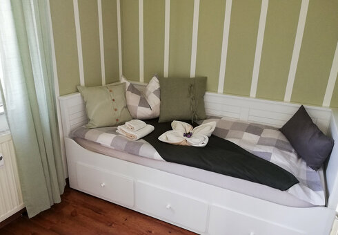 Schlafzimmer mit Einzelbett