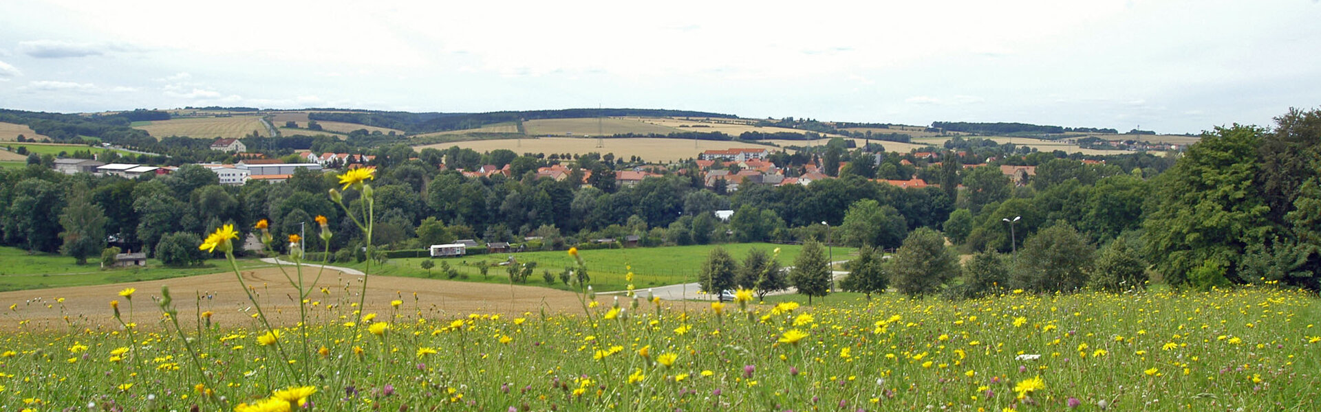 Blick auf den Ort Magdala