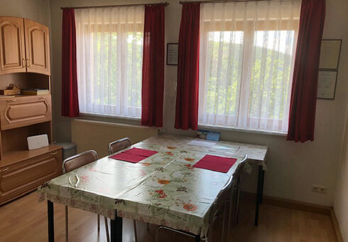 Blick in den Schlaf-/Wohnraum