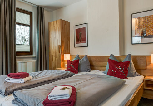 Einblick in ein Doppelzimmer