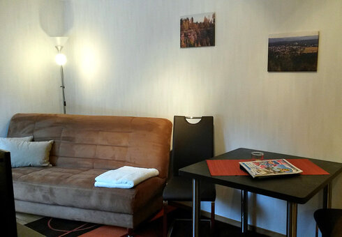 Blick in den Wohnraum