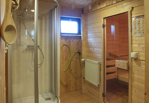 hauseigene Sauna