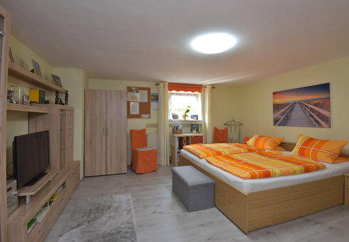 kleine Ferienwohnung (Schlafzimmer)