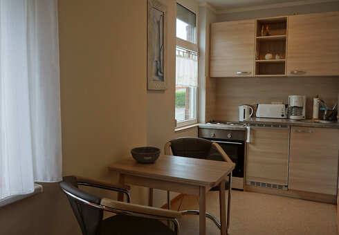 Blick in das Appartement