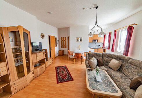 Blick in ein Wohnzimmer (Fewo5)
