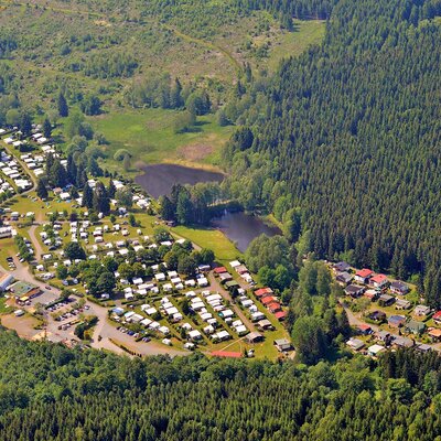 Campingplatz Paulfeld im Thüringer Wald