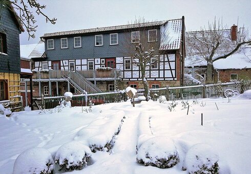 Das Haus im Winter