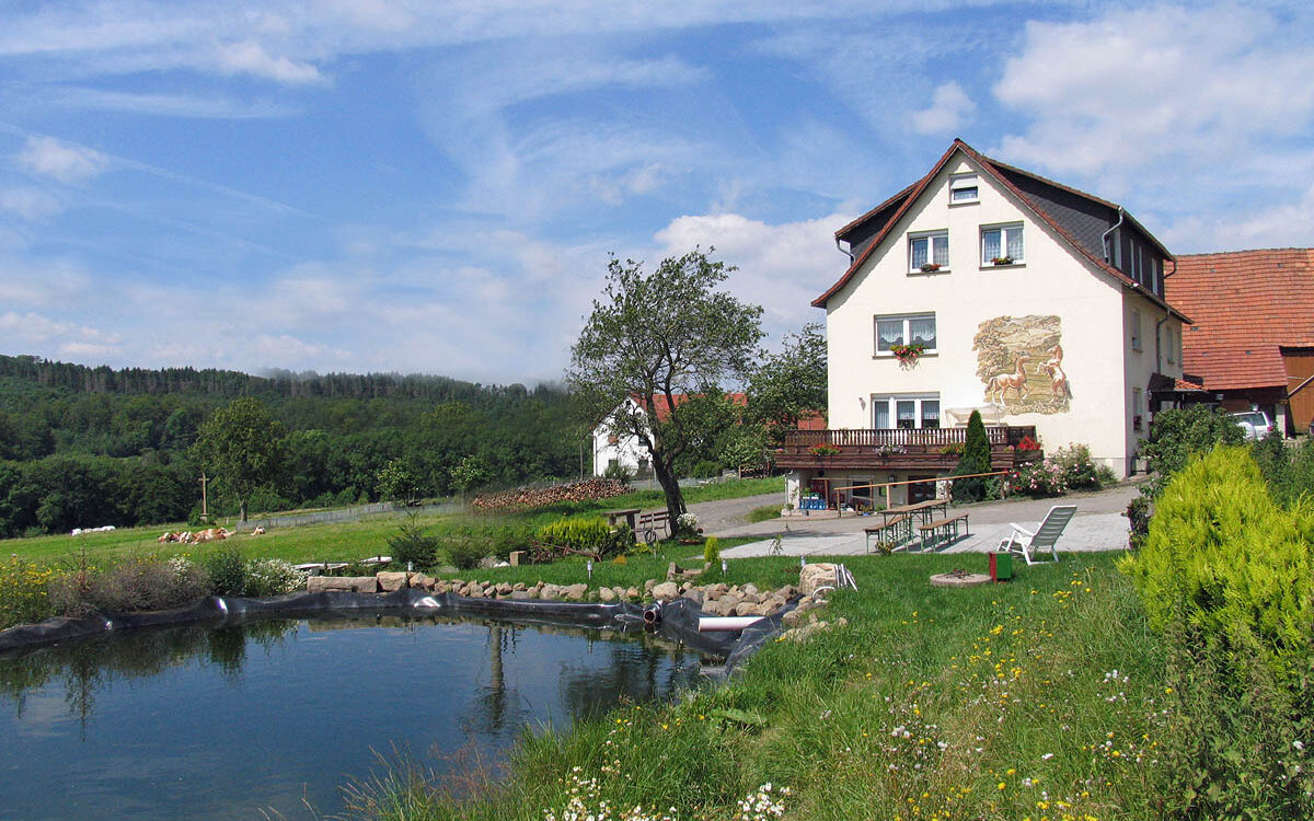 Bauernof-Schuchert-Steinbach-Dermbach-Panorama