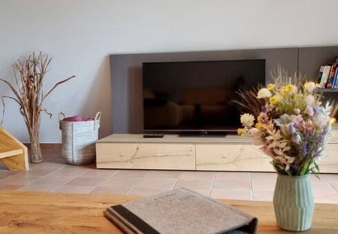 Wohnzimmer mit TV