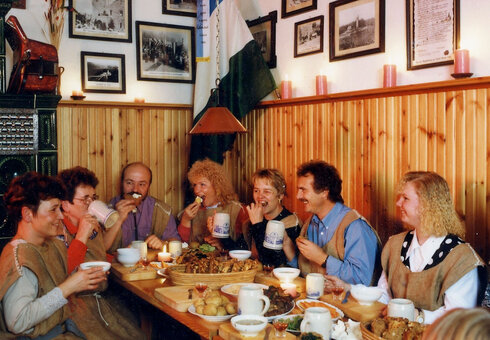 Ritteressen im Gasthaus Hohe Warte