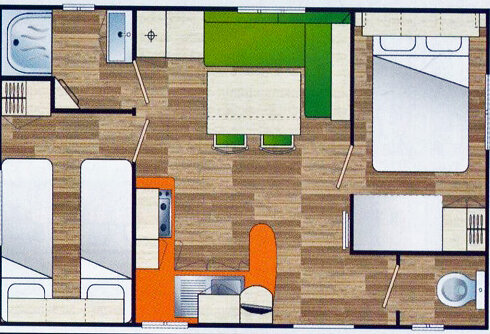 Grundriss Ferienhaus