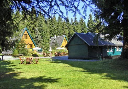 Finnhütten mit Gasthof