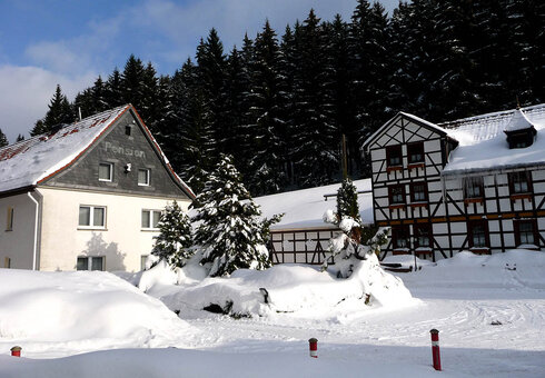 Landhaus Machold, Winteransicht