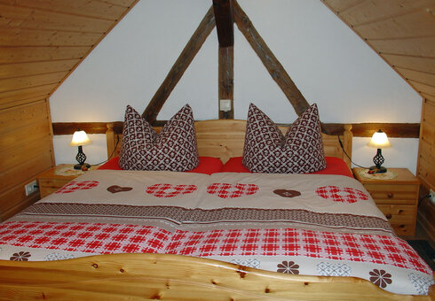 Blick in das Ferienhaus