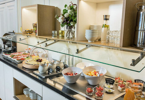 leckeres Frühstücksbuffet