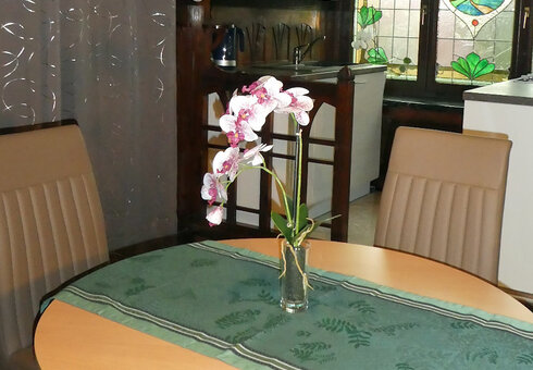 Blick in das Doppelzimmer