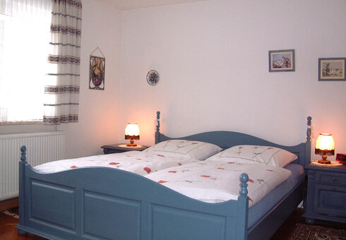 Einblick in ein Gästezimmer