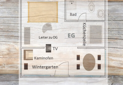 Grundriss Holzhaus