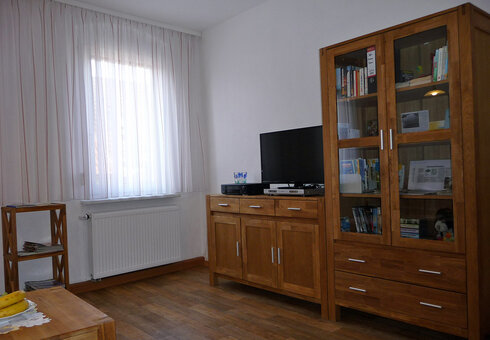 Blick in das Wohnzimmer