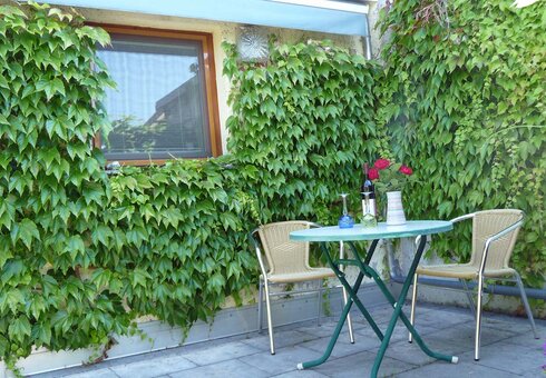Terrasse am Haus