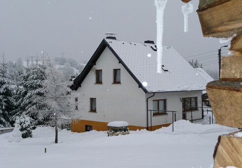 Ferienwohnung Annemüller, Winteransicht