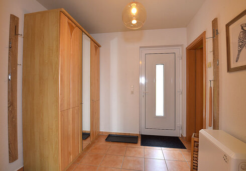 Flur mit Garderobe