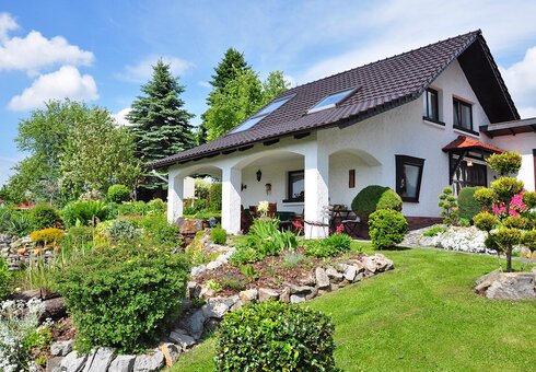 Ferienhaus Fam. Juchheim, Sommeransicht