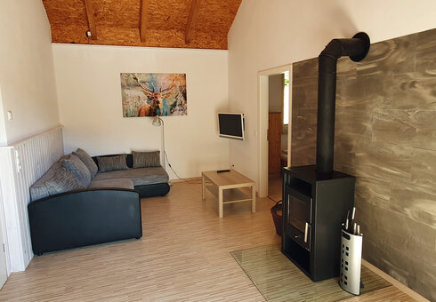 Blick in ein Ferienhaus