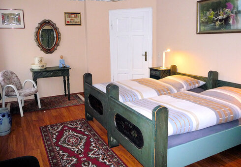 Blick in das Mooszimmer