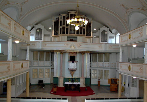 Innenansicht der Stadtkirche