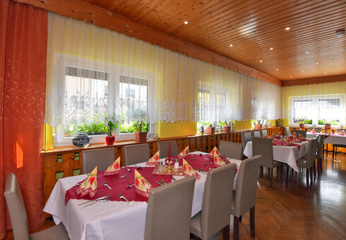 Blick in den Gastraum