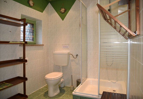 Bad mit Dusche / WC
